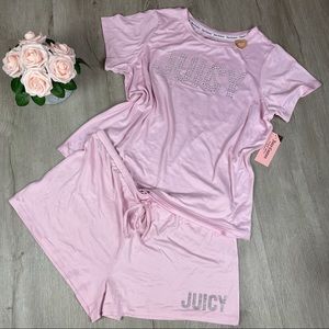NWT Juicy Couture Pink Pajama Size Large